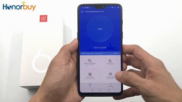 OnePlus 6 Antutu Benchmark смотреть онлайн