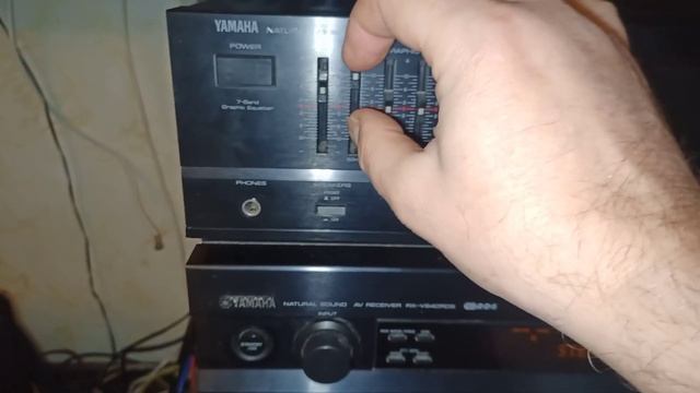 усилитель с 7-ми полосным эквалайзером Yamaha