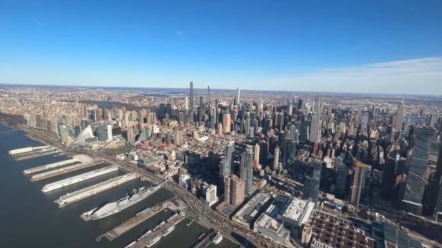 Helicopter tour in NYC смотреть онлайн