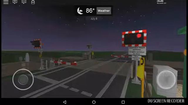 *Night* Apple Street Level Crossing (ROBLOX) смотреть онлайн