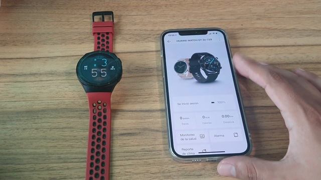 Configurar y Actualizar Huawei Watch Gt 2e En IPhone iOS смотреть онлайн