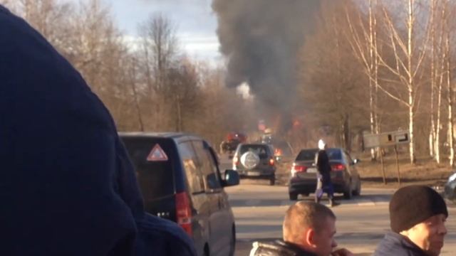 Глажево. Горит бензовоз! смотреть онлайн