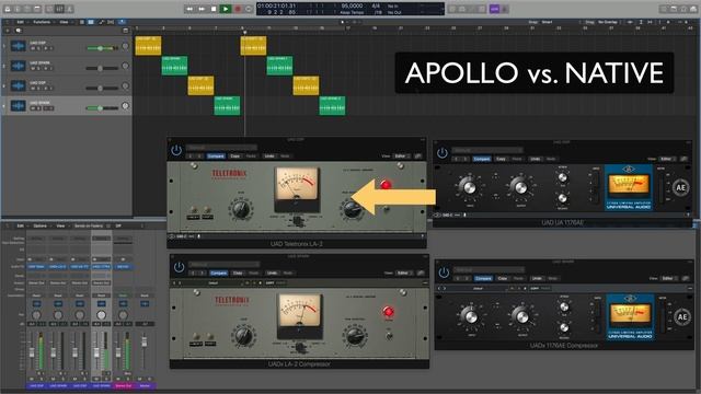 UAD Apollo vs. UADx Native смотреть онлайн