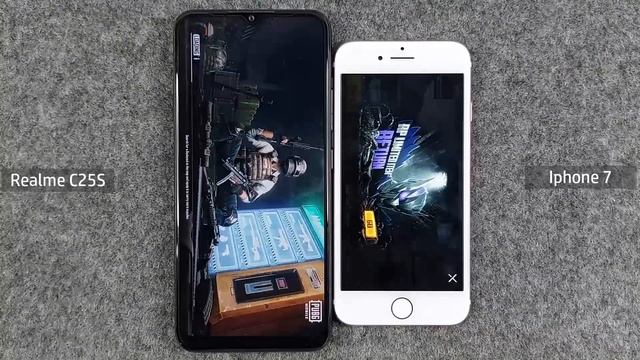 iPhone 7 Vs Realme C25s | Speed Test смотреть онлайн