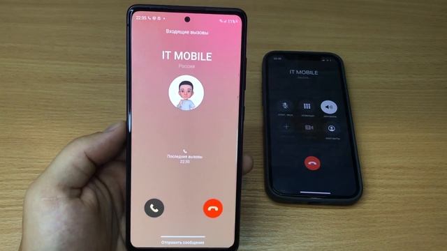 IPhone 12pro Vs Samsung S20fe Incoming Outgoing Call/iOS Vs Android
