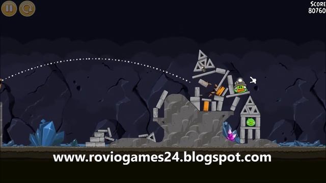 [15-14] Angry Birds - Mine and Dine - 2 birds - 3 stars смотреть онлайн