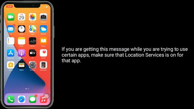 iPhone or iPad Says Your Current Location Cannot be Determined at this Time in iOS 14.7 смотреть онлайн