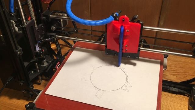 Audio Responsive 3D Printer Drawing Machine