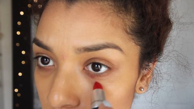 Can RED LIPSTICK really be used to COVER DARK CIRCLES? смотреть онлайн