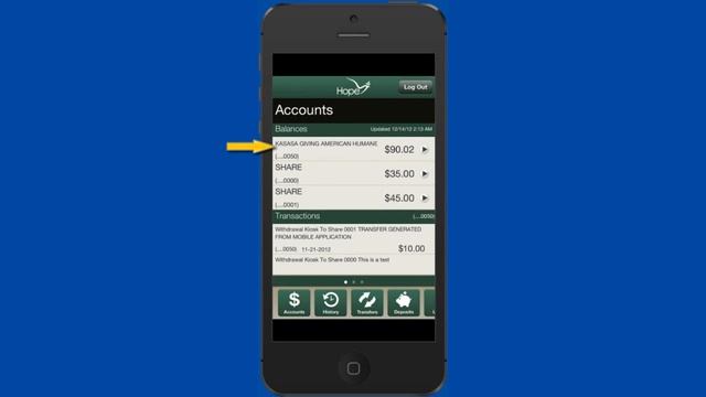 HOPE Mobile Banking - Accounts and History смотреть онлайн
