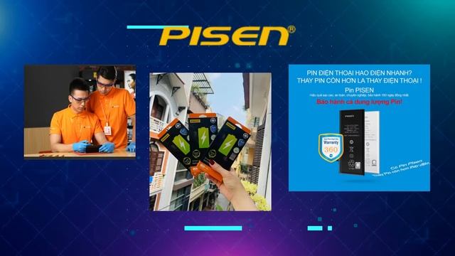 Pin Pisen - Phục Hồi Năng Lượng Hoàn Hảo Cho Thiết Bị Của Bạn! смотреть онлайн