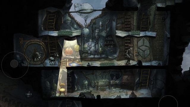 Creaks: Scene 44 Walkthrough + Painting & IOS Apple Arcade Gameplay (by Amanita Design)