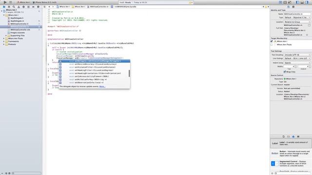 Learn iOS 7 SDK Programming - Part 2 - Delegation And Core Location смотреть онлайн