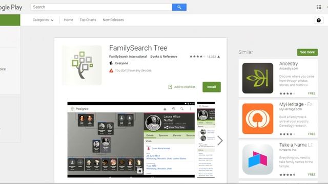 Introduction to Family Search Tree App смотреть онлайн