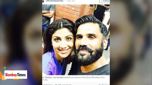 Shilpa Shetty & Suniel Shetty Just Recreated A Scene From Dhadkan