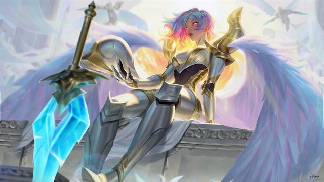 Kayle (League of Legends) Animated Wallpaper - Art by dan_feijiding V2 смотреть онлайн