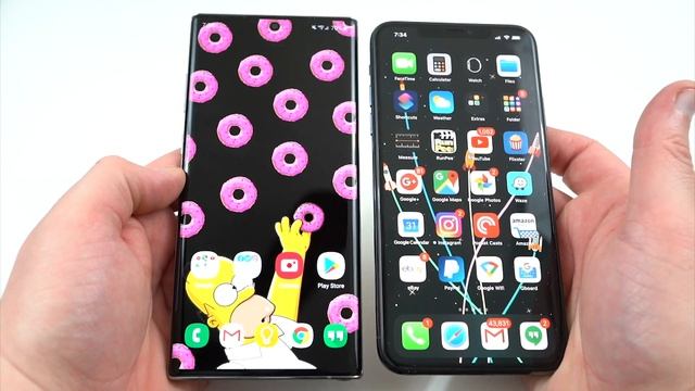 Galaxy Note 10+ vs iPhone 11 Pro Max: 5 Reasons to Buy Samsung! смотреть онлайн
