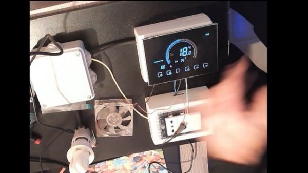 TERMOSTATO SMART WIFI touch economico funzionale.Funziona con alexa google tuya. Decdeal BHT 8000 G