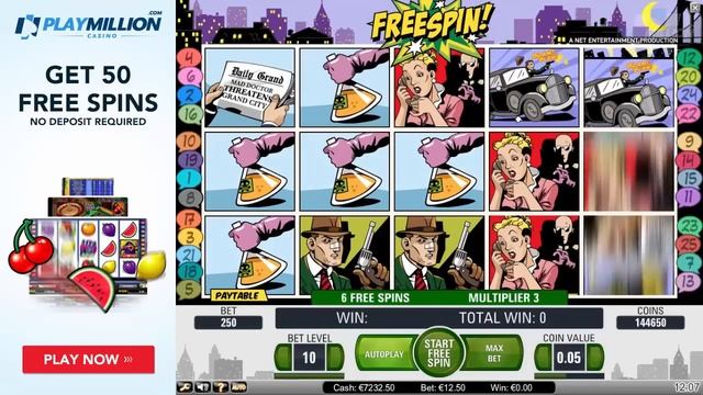 Get 50 FREE SPINS Fighting the Crime in Jack Hammer Slot! смотреть онлайн