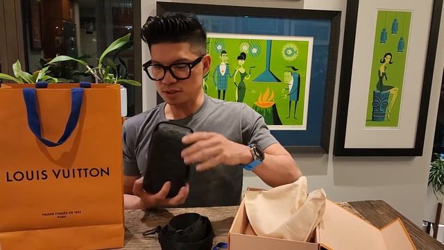 Unboxing Louis Vuitton Double Phone Pouch Monogram Shadow Leather ❤️ #louisvuitton смотреть онлайн