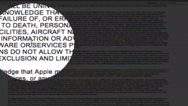 Funny Items in Apple's Terms and Conditions Agreements смотреть онлайн