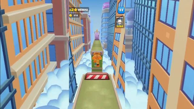 fun game- Garfield Rush Gameplay video| Android/ios HD Video смотреть онлайн
