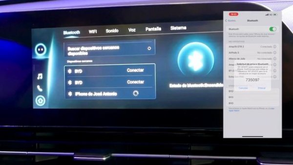 Configura tu Iphone con Carplay en OMODA 5