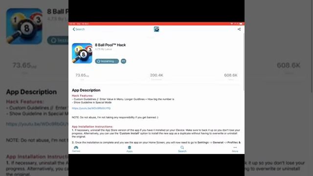 [TUTO] Comment avoir 8 ball pool hack IOS смотреть онлайн