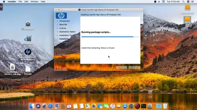 Post Installer macOS High Sierra HP Probook смотреть онлайн
