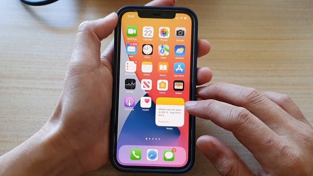 iPhone 12: How to Add a Single Note Notes Widget to the Home Screen смотреть онлайн