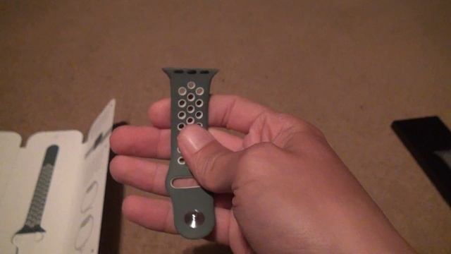 Apple Watch Nike Sport Band Hasta Light Silver Unboxing смотреть онлайн