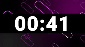 1 Minute 30 Second Timer with Relaxing Upbeat Music and Alarm, Countdown Clock for Stress Relief