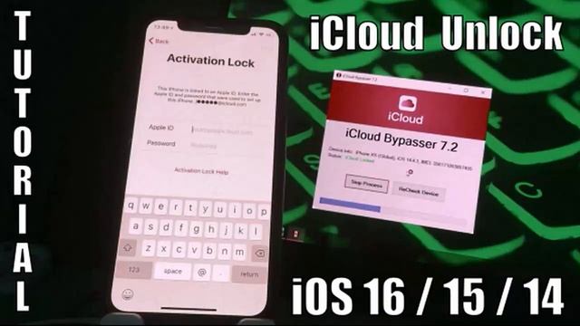 ICloud Unlock - Apple ID Tool - Bypasser IOS 16 ICloud