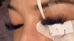 обучение Стерео наращивание ресниц в цветных на азиатский разрез. Микс и подбор изгибов