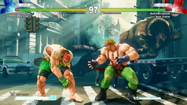 THIS ONE IS FOR THE BELT - Series of Alex: Street Fighter 5 (Online) Pt.5 смотреть онлайн