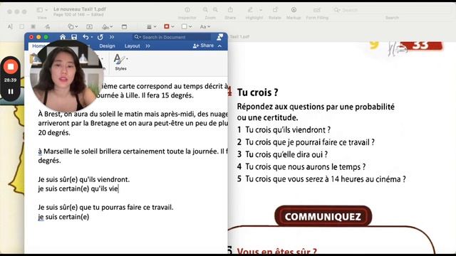Tự Học Tiếng Pháp Le nouveau Taxi! 1 Leçon 33 Beau fixe смотреть онлайн