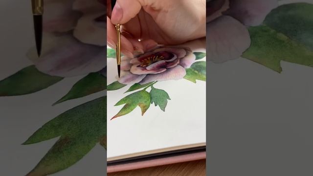 Эпичная акварель #watercolor #sketch #рисование смотреть онлайн