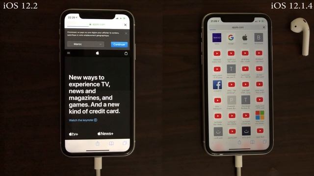 IPhone XR  IOS 12.2 VS IOS 12.1.4