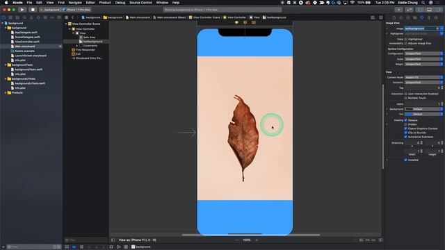 How To Set Background in iOS [Swift] смотреть онлайн