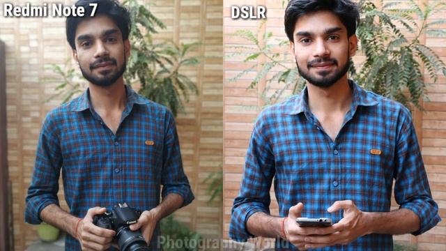 Redmi note 7 vs DSLR camera | DSLR camera vs Note 7 camera comparison with samples in hindi смотреть онлайн