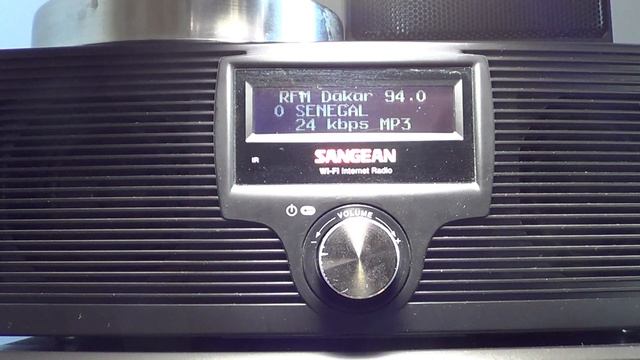 RFM Dakar Senegal Internet Radio Sangean Wfr 20