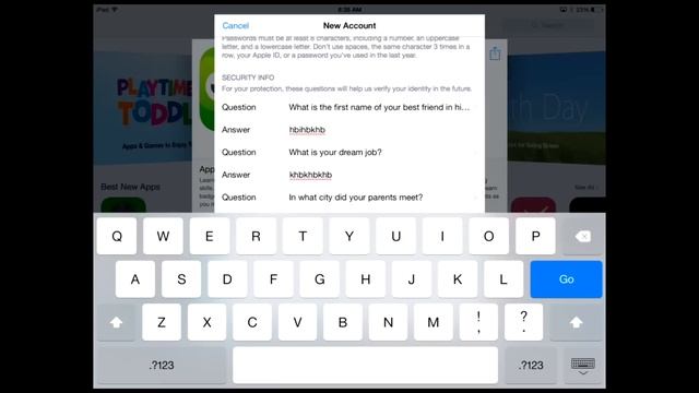 Creating an Apple ID without a credit card on an iPad смотреть онлайн