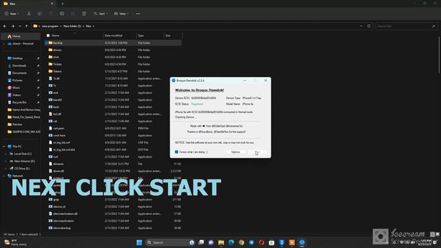 FREE Fix ICloud Login Issue With Baroque Ramdisk Free ICloud Bypass IPhone 5s To X IOS  12 To 16