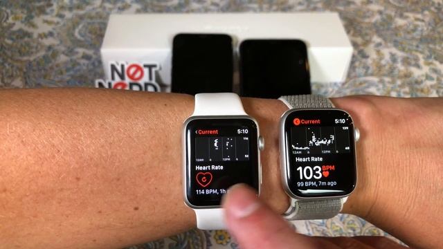 Original Apple Watch vs the new Series 4 Speed Test смотреть онлайн