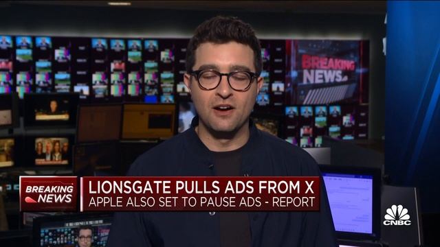Lionsgate pulls ads from X, Apple reportedly set to pause ads following Elon Musk's recent comments смотреть онлайн