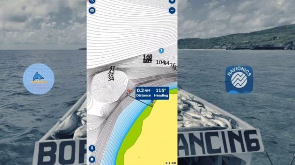 Cara ampuh mencari spot mancing di laut || aplikasi Navionics || gps laut