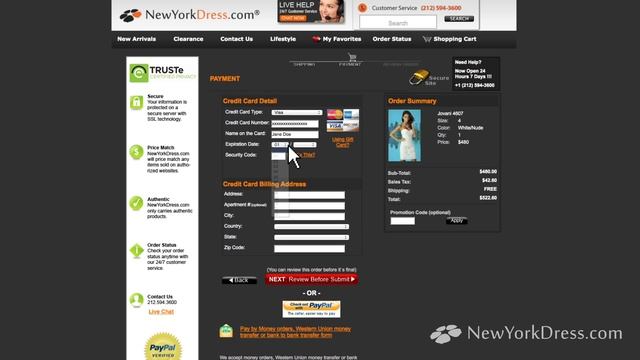 How to place an order - NewYorkDress.com смотреть онлайн