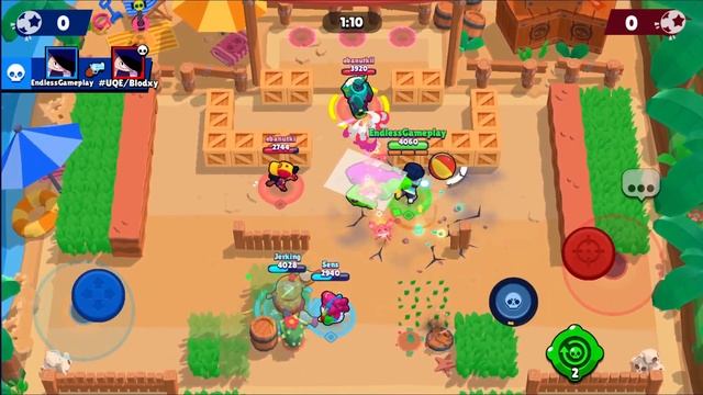 Brawl Stars - Gameplay Walkthrough Part 1040 - Orochi Edgar - Brawl Ball (iOS, Android) смотреть онлайн