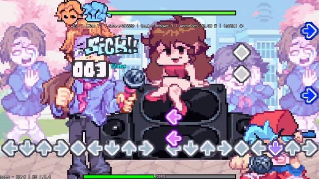 Roses but 9 key [FNF] смотреть онлайн