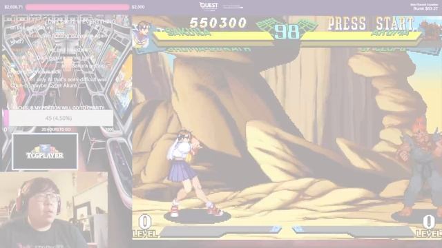 PLAYING MSH VS STREET FIGHTER ARCADE MODE ON THE HARDEST DIFFICULTY!